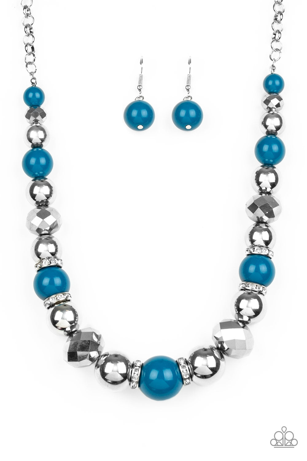 Weekend Party Blue Necklace