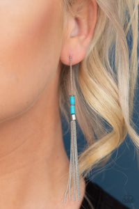 Windblown Blue Earring