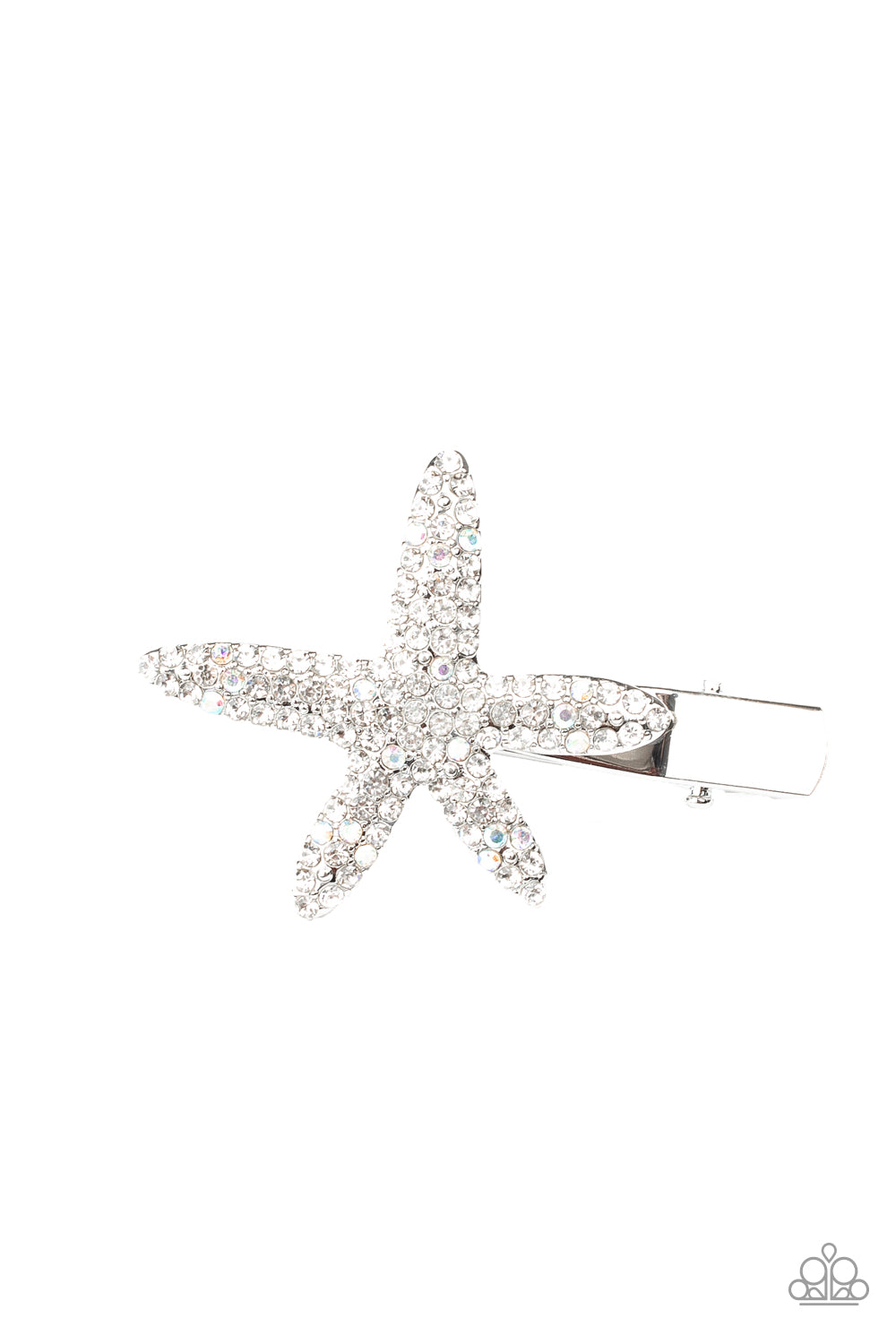 Wish On A STARFISH White Hair Clip