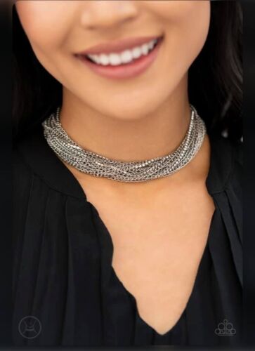 Catch You LAYER!  Necklace (Multi, White)