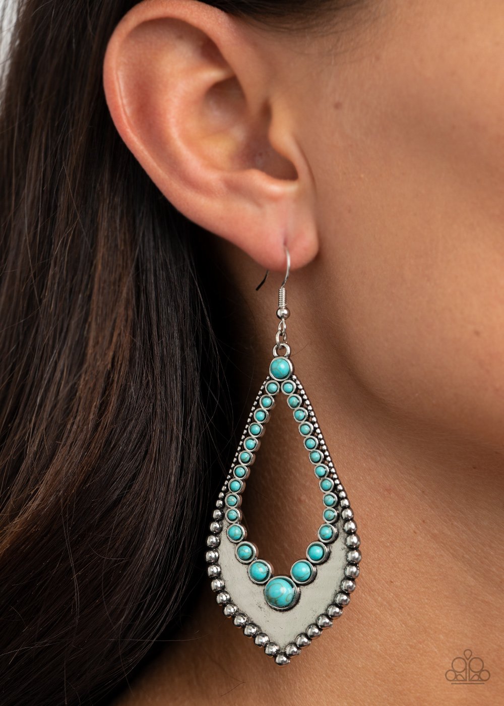 Essential Minerals Blue Earrings