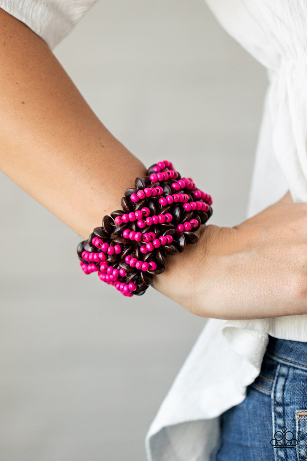 Cozy In Cozumel Pink Bracelet