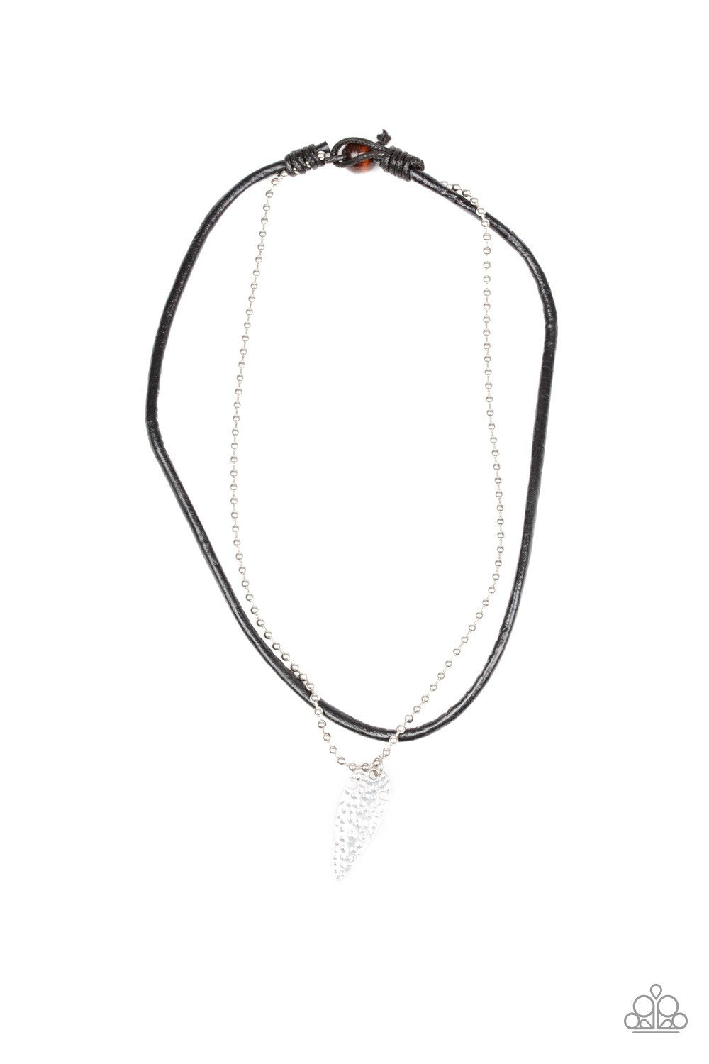 Arrowhead Anvil Urban Silver Necklace