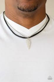 Arrowhead Anvil Urban Silver Necklace