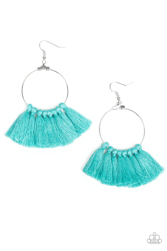 Peruvian Princess Blue Earrings