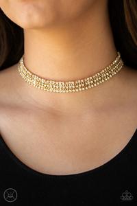 Full REIGN Choker Gold Necklace