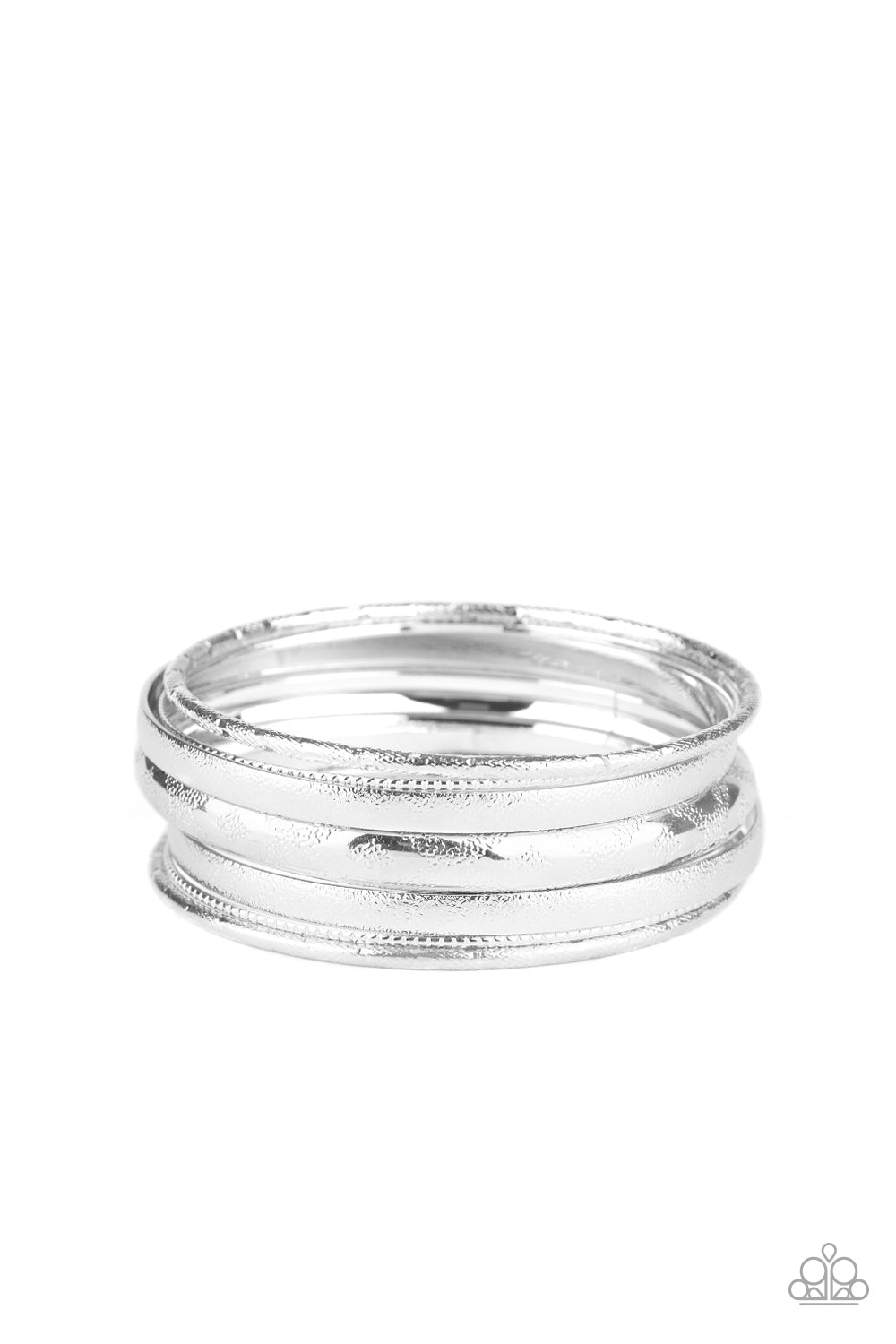 Basic Bauble Silver Bracelet