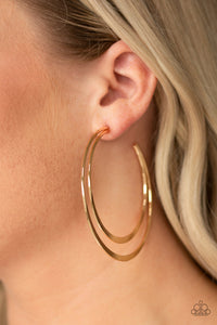 Last HOOP-rah Gold Earring