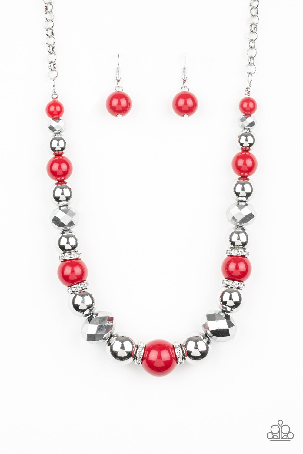 Weekend Party Red Necklace