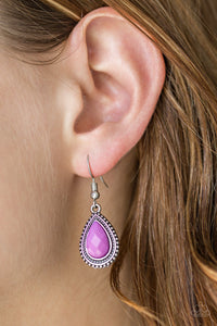Summer Vacay Purple Earring