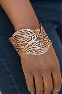 Leafy Lei Copper Bracelet