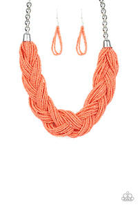 The Great Outback Orange Necklace