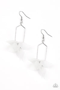 Extra Ethereal White Earring