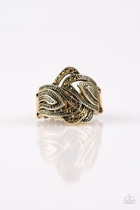 Fire and Ice Ring (Brass, Silver)