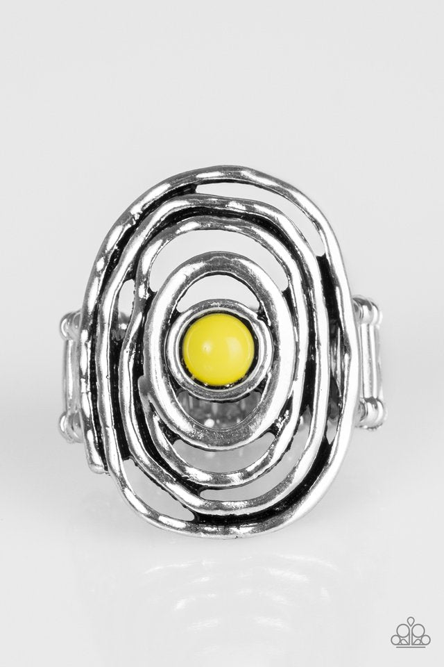 Colorfully Chaotic Yellow Ring