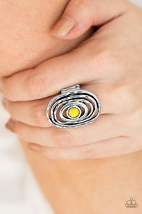 Colorfully Chaotic Yellow Ring