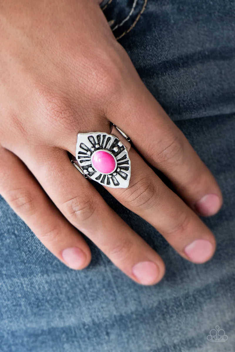 HOMESTEAD For The Weekend Ring (Brown, Red, Pink)