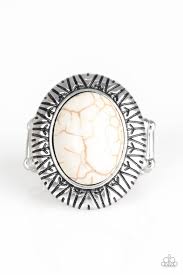 Surfin Sand Dunes White Ring