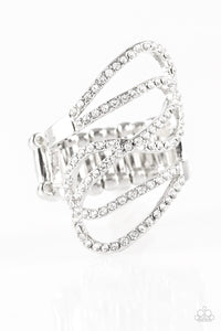 Chasing Starlight White Ring