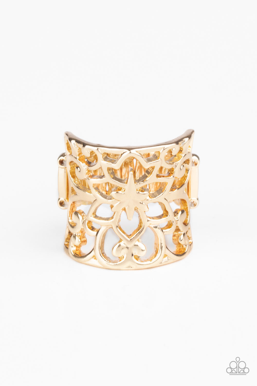 Guru Garden Gold Ring