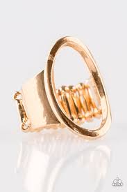 A One Up Gold Ring