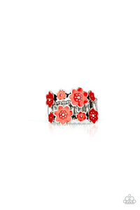 Floral Crowns Red Ring