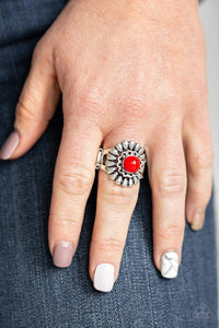 Poppy Pep Red Ring