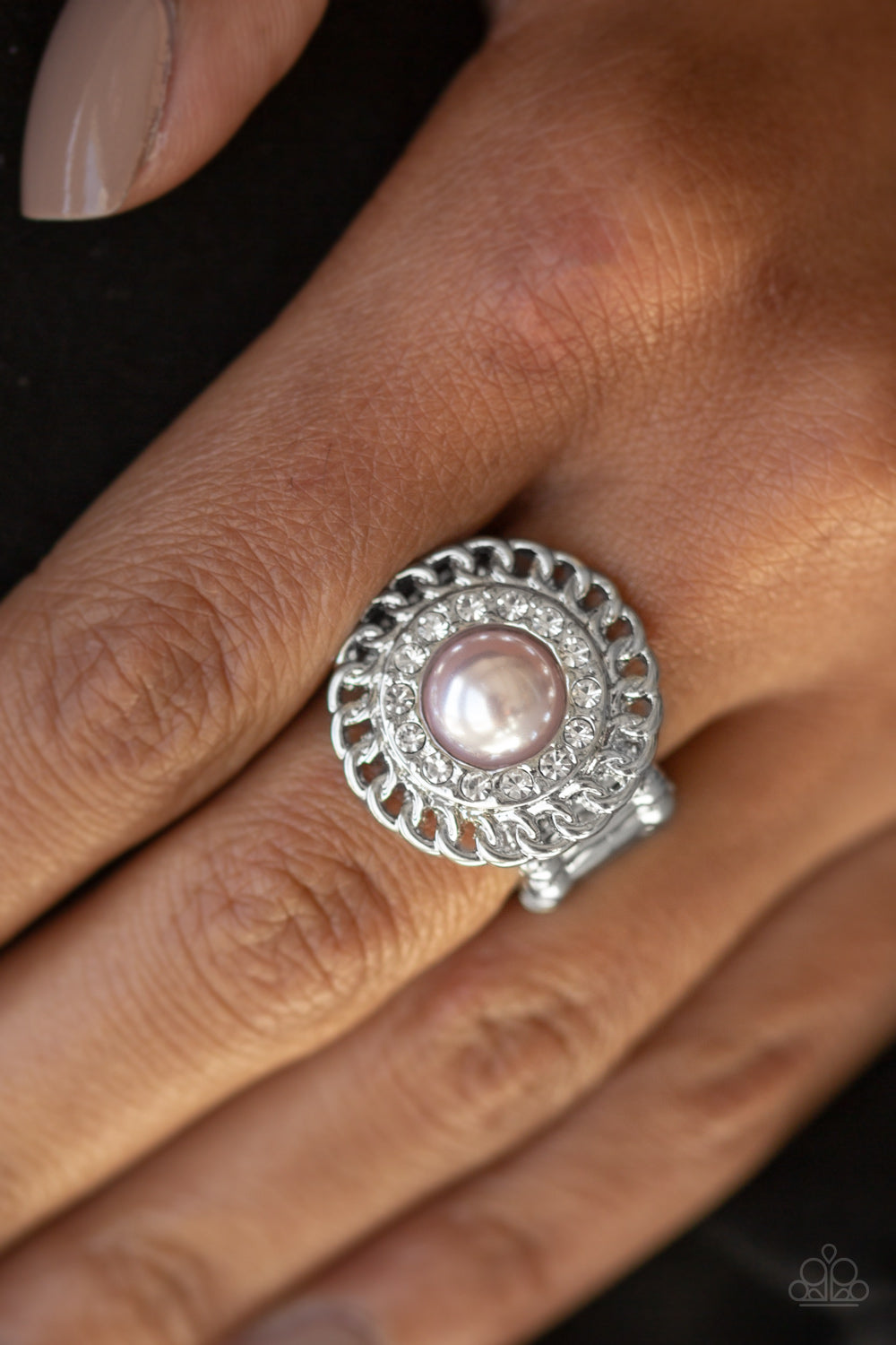 Big City Attitude Pink Ring