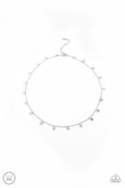 Chime A Little Brighter Silver Choker