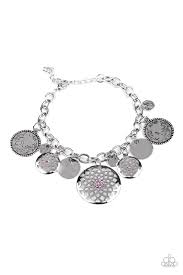 Trinket Tranquility Pink Bracelet