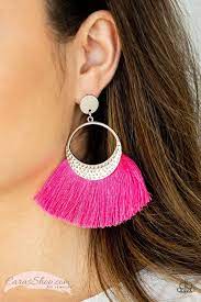 Spartan Spirit Pink Earring