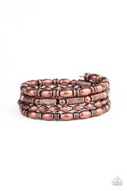 Texture Throwdown Copper Bracelet