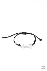 Cardiac Couture Black Bracelet