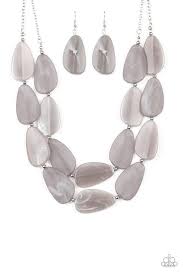 Colorfully Calming Silver Necklace