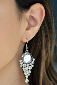 Elegantly Effervescent Silver Earring