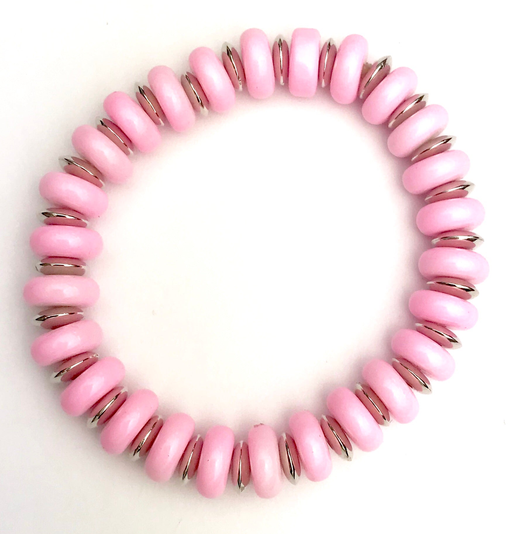 Flat Bead Multi Starlet Shimmer Bracelet