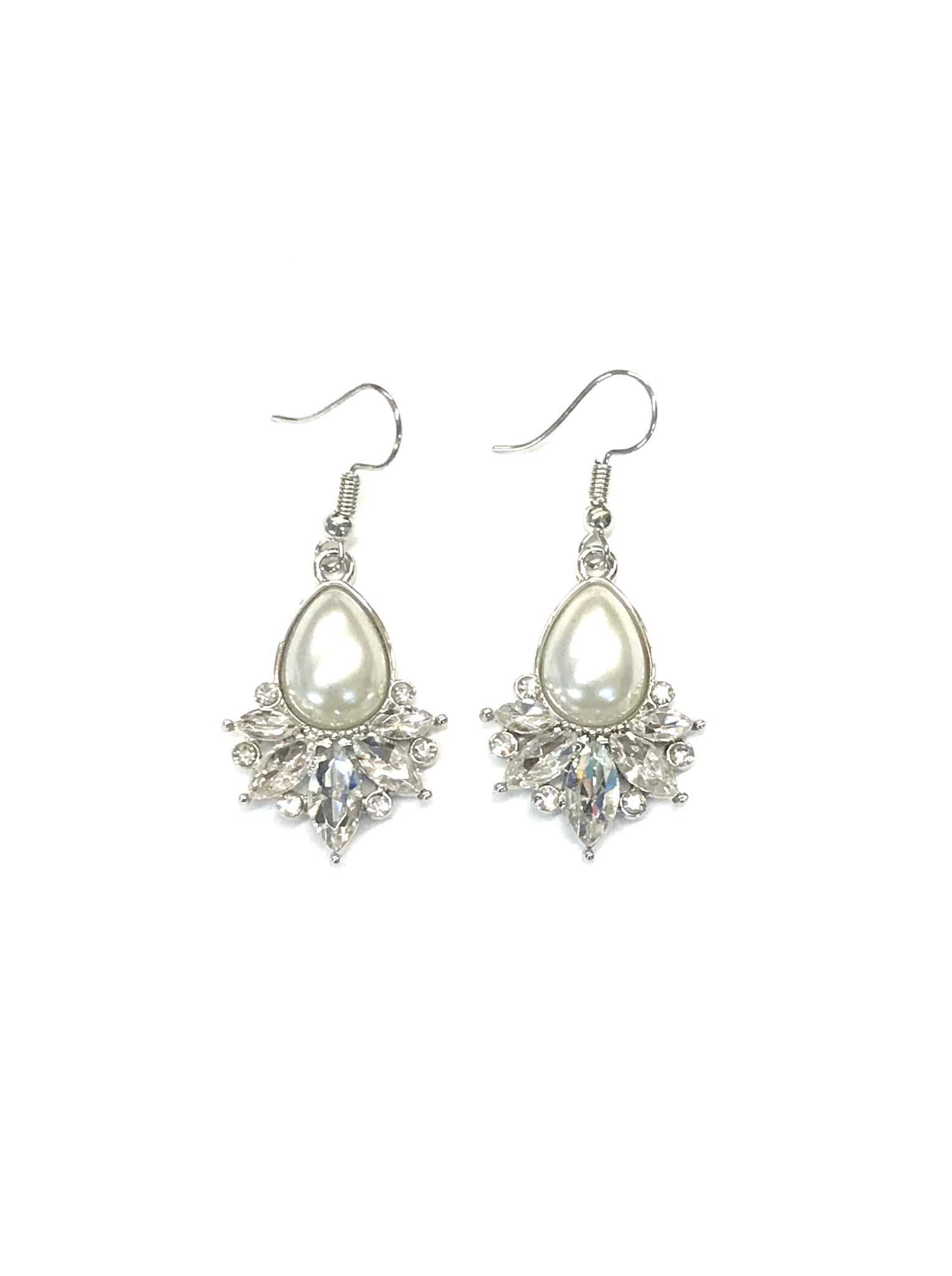 White Earring
