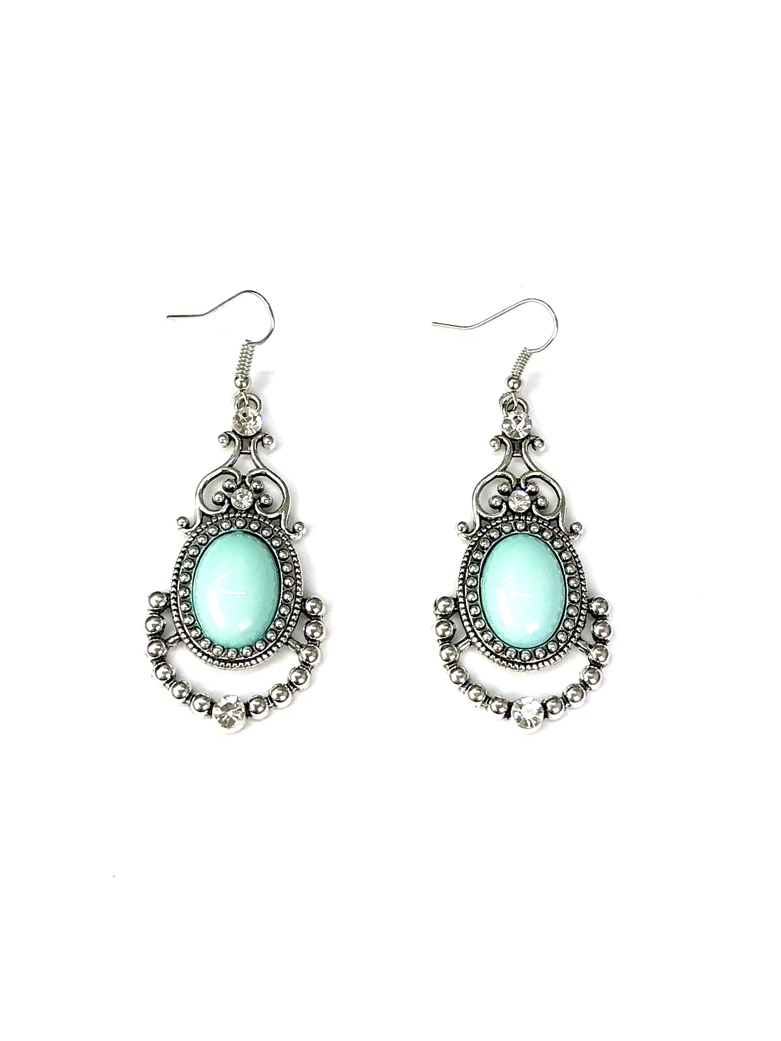 CAMEO and Juliet Blue Earring