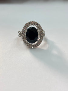 Bling Blitz Black Ring