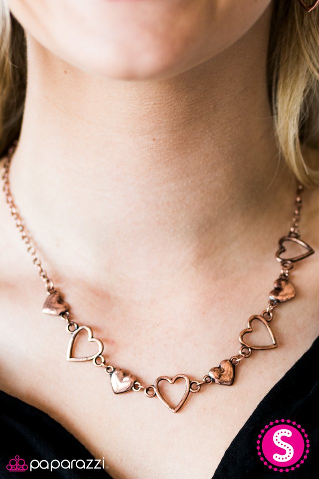 Hustle and Heart Copper Necklace