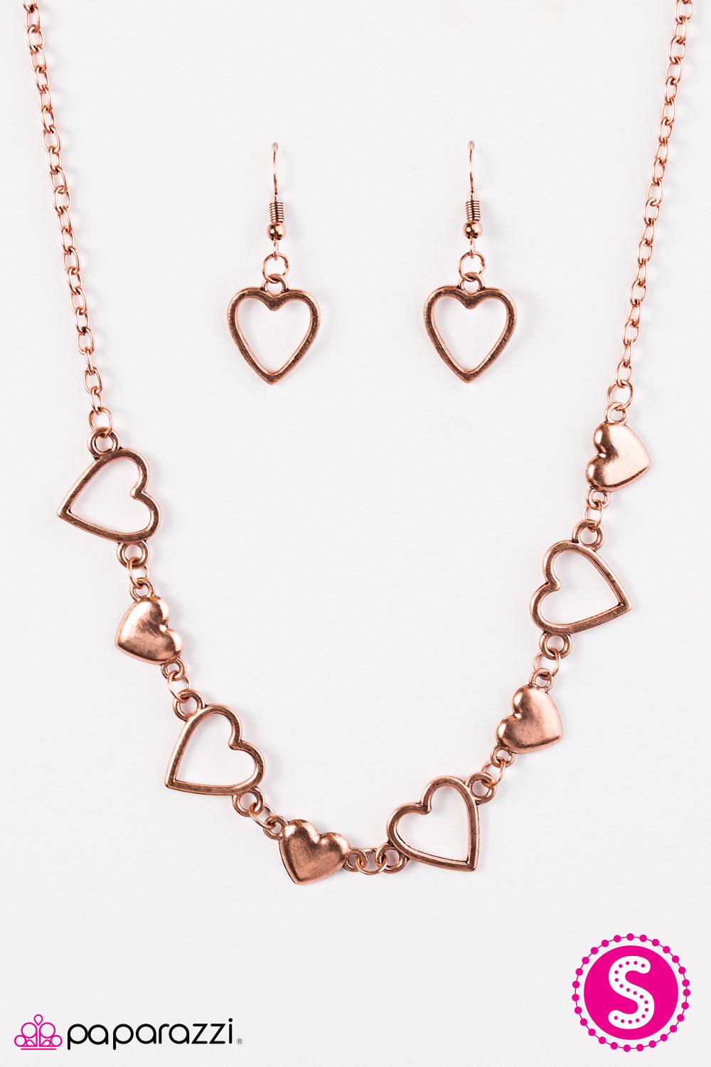 Hustle and Heart Copper Necklace
