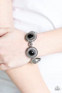 Original Opulence Bracelet (Silver, Black)