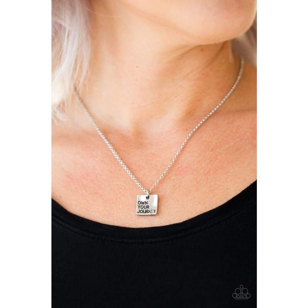 Own Your Journey Silver Necklace