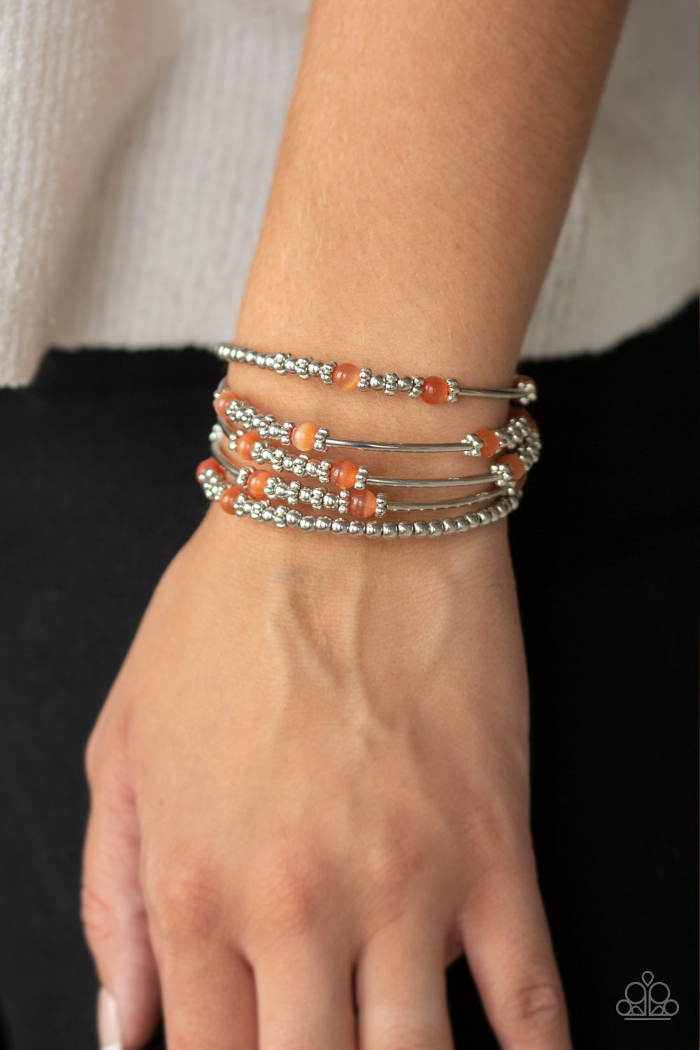 Colorful Charisma Orange Bracelet