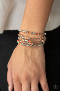 Colorful Charisma Orange Bracelet