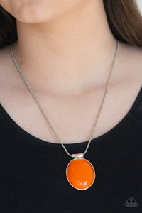 Rising Stardom Orange Necklace