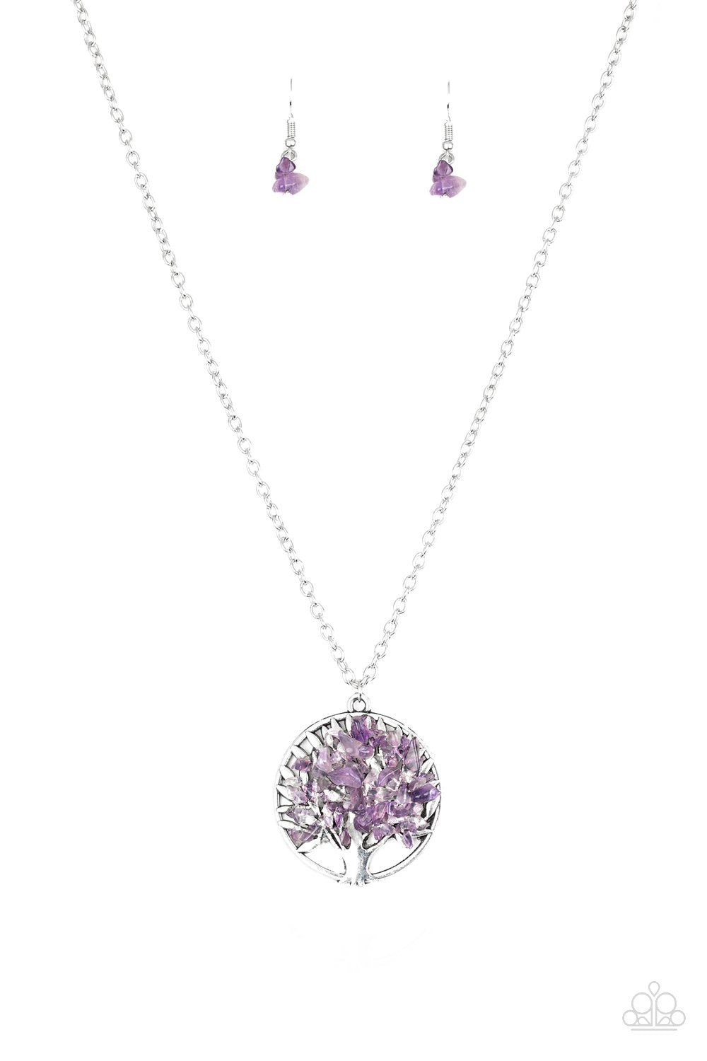 Naturally Nirvana Purple Necklace