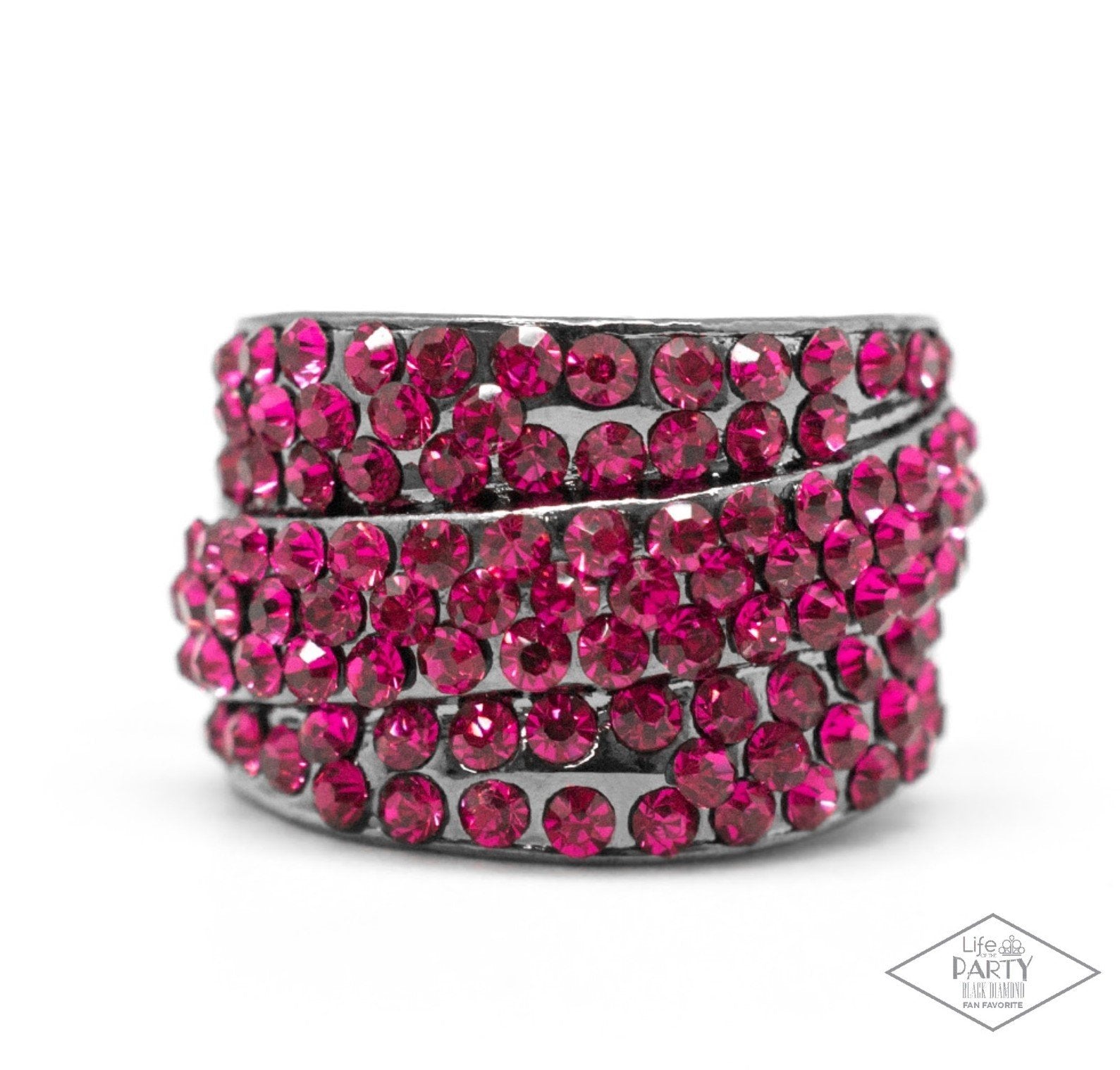 The Millionaire's Club Pink Ring
