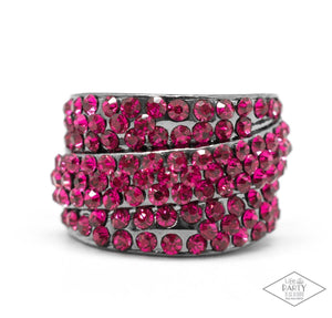 The Millionaire's Club Pink Ring