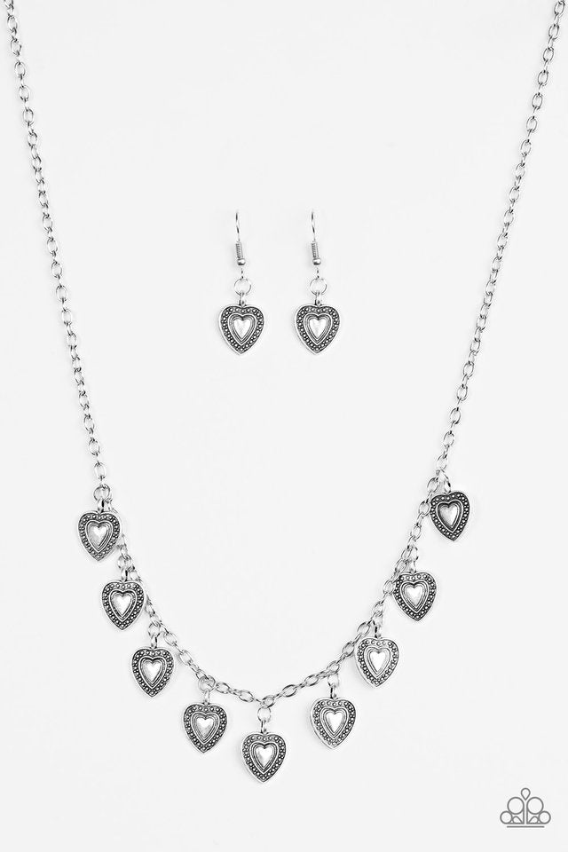 Lost In The Moment Silver Necklace